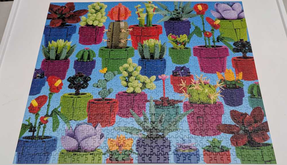 Lego® Tiny Garden - Lego puzzle collectible [Barcode 9781797234687] - Main Image 2