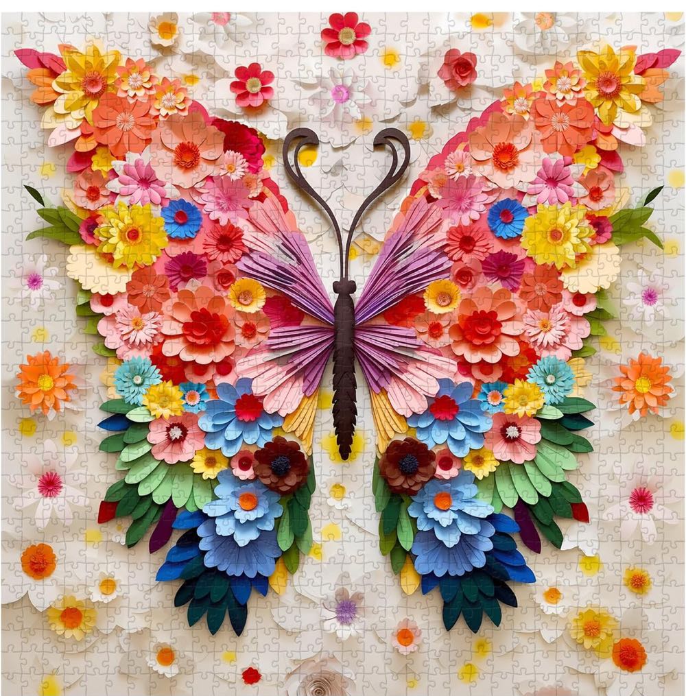 Butterfly  🆕🚪 - Ppuzzling puzzle collectible - Main Image 2