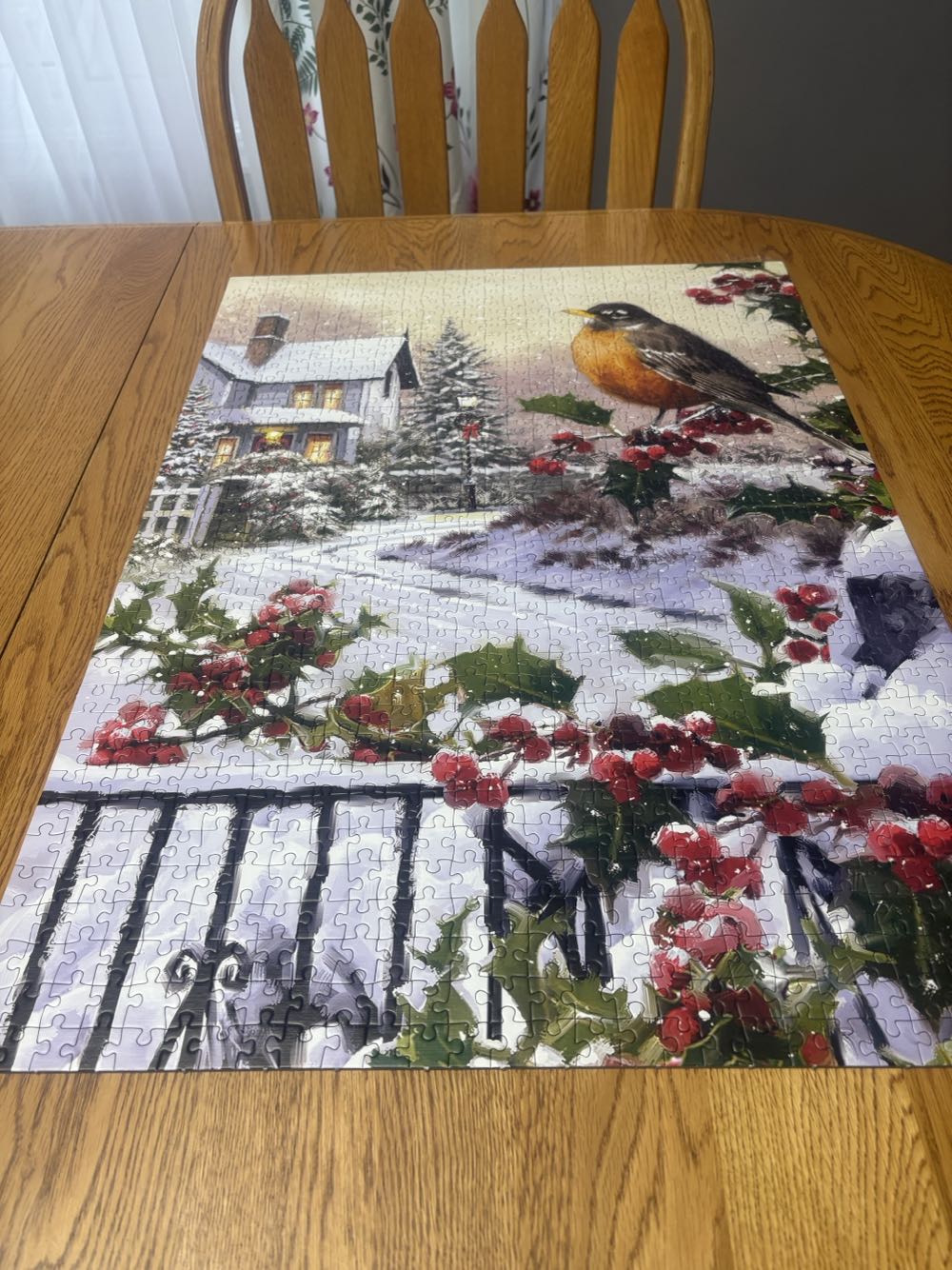 Robin And Holly Blushes  puzzle collectible [Barcode 8005125815012] - Main Image 3