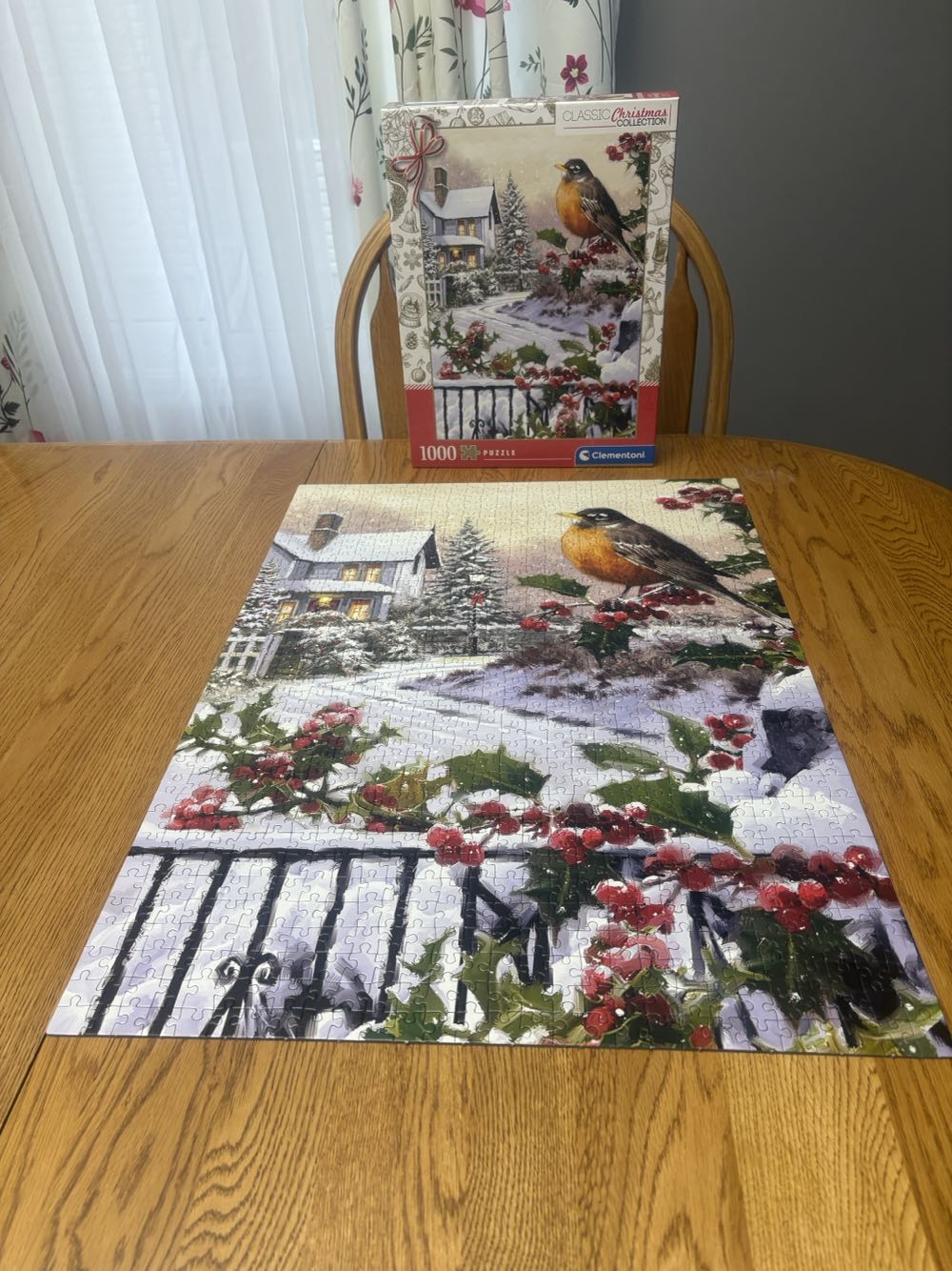 Robin And Holly Blushes  puzzle collectible [Barcode 8005125815012] - Main Image 4