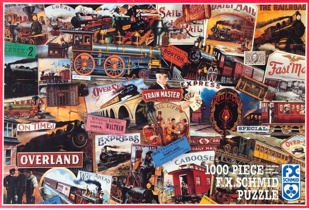 All Aboard - FX Schmid puzzle collectible [Barcode 099252900084] - Main Image 2