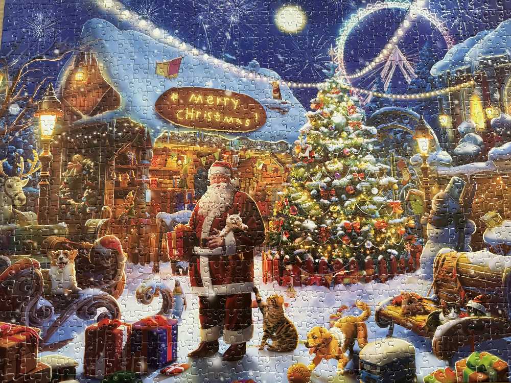 Christmas Shop Advent Calendar - The Jigsaw Puzzle puzzle collectible - Main Image 2