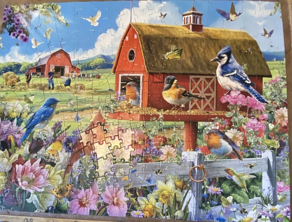 Farmyard Feeder - Bits & Pieces puzzle collectible [Barcode 192949082398] - Main Image 2