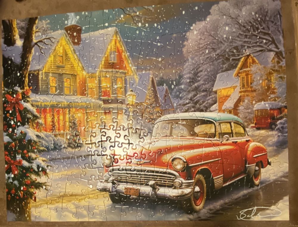 Christmas Ride - Bits & Pieces puzzle collectible [Barcode 192949086297] - Main Image 2