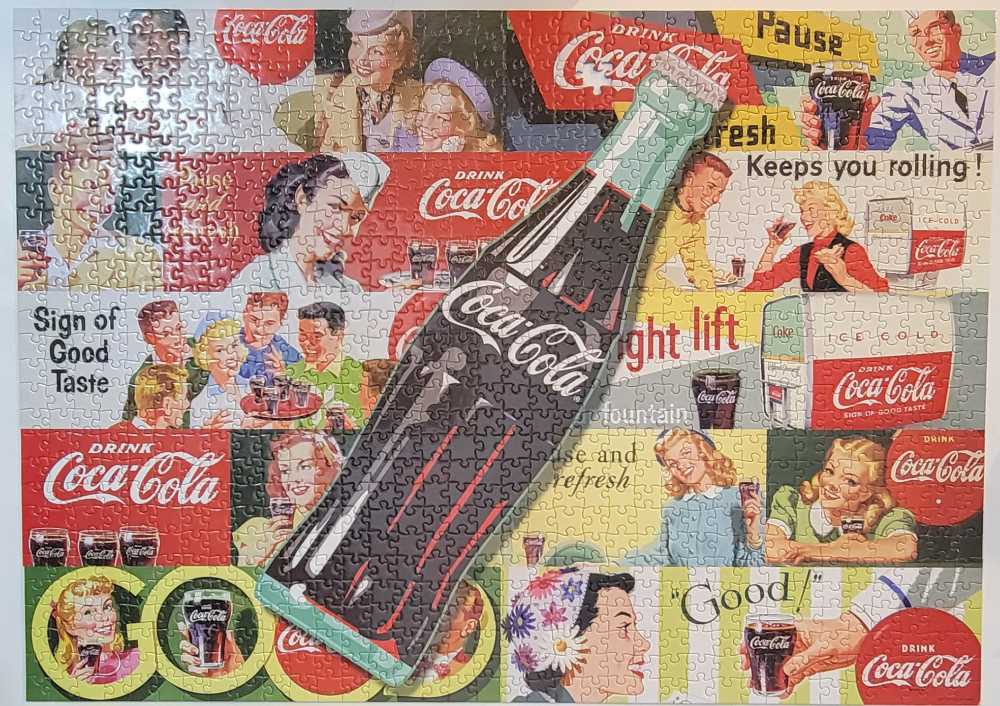 Coca Cola  puzzle collectible - Main Image 2