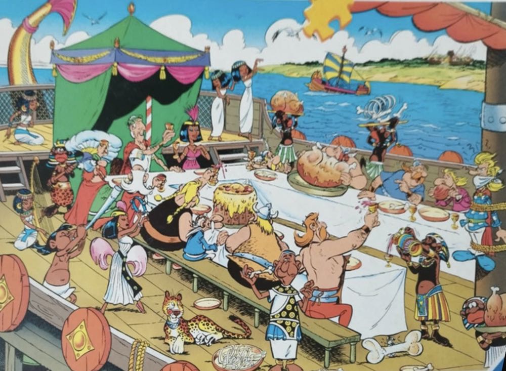 Asterix The Feast - Ravensburger puzzle collectible [Barcode 4005556144839] - Main Image 2