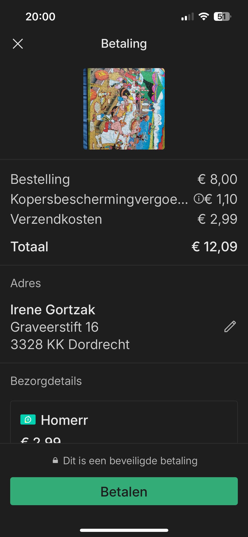 Asterix The Feast - Ravensburger puzzle collectible [Barcode 4005556144839] - Main Image 4