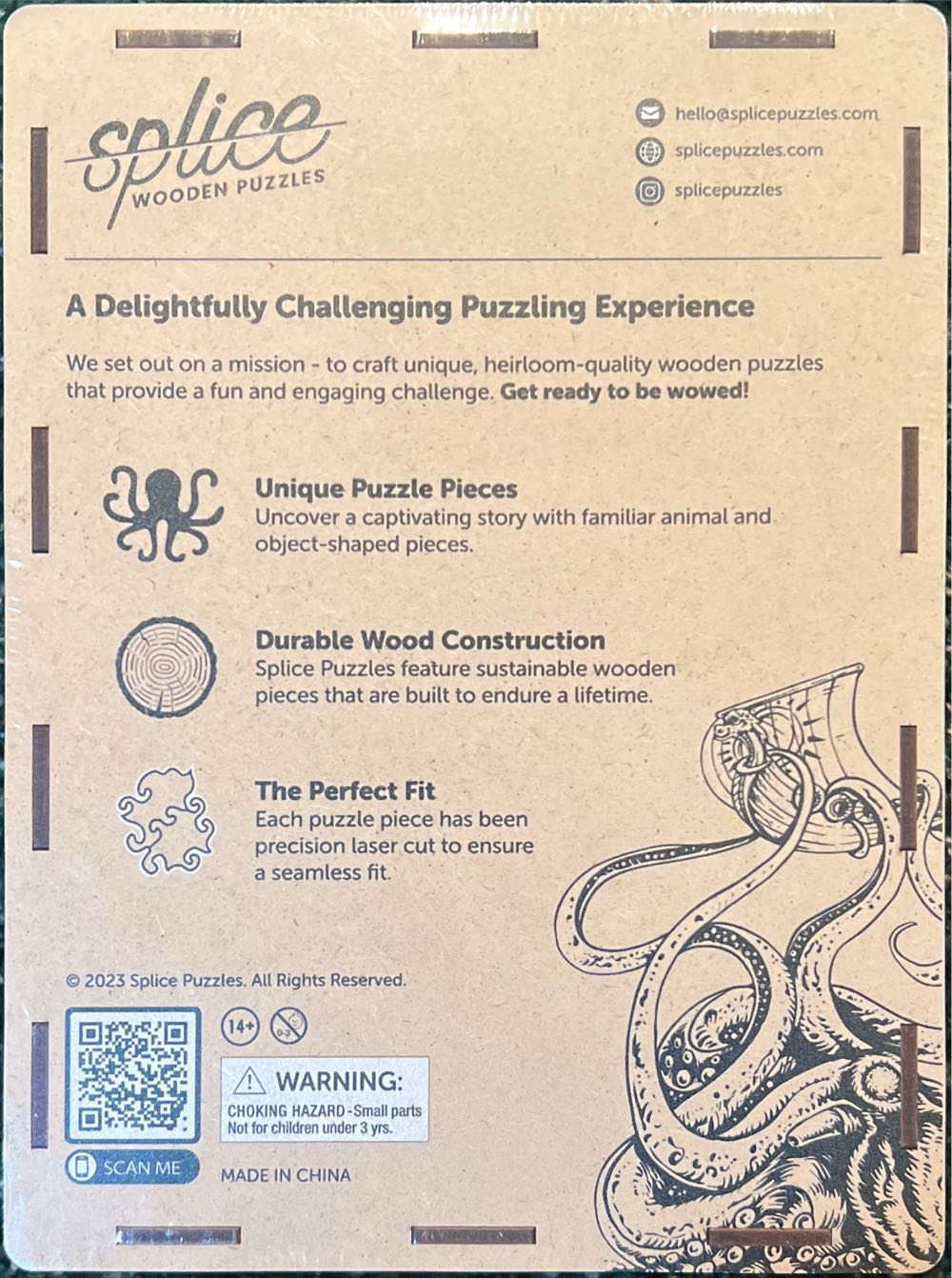 Kraken-NEW - Splice Puzzles puzzle collectible - Main Image 2