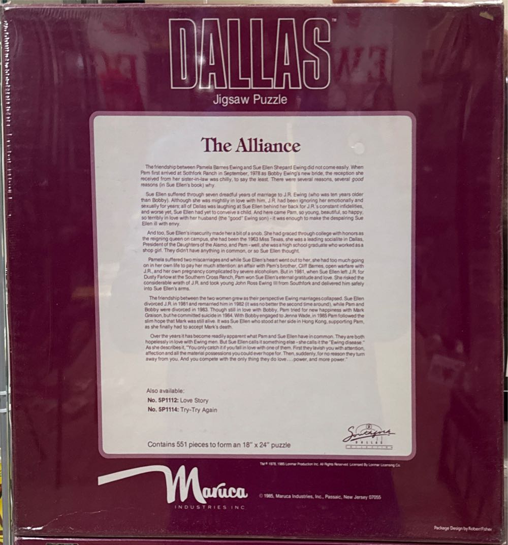 Dallas - The Alliance - Maruca Industries puzzle collectible - Main Image 2