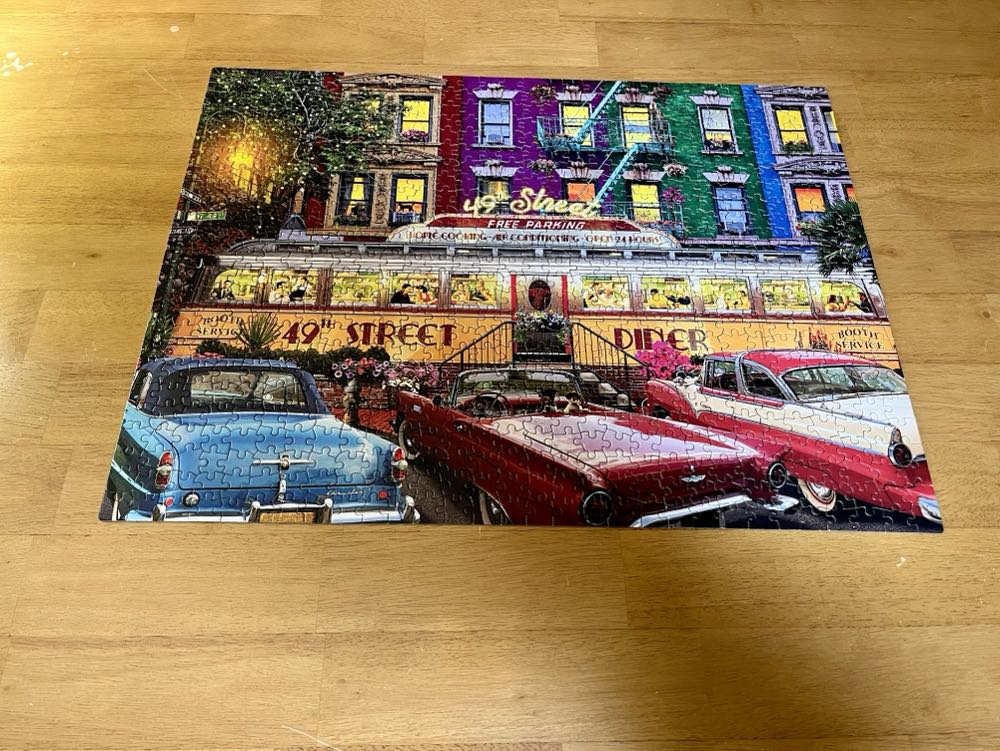 City Diner - Ceaco puzzle collectible [Barcode 021081292528] - Main Image 2