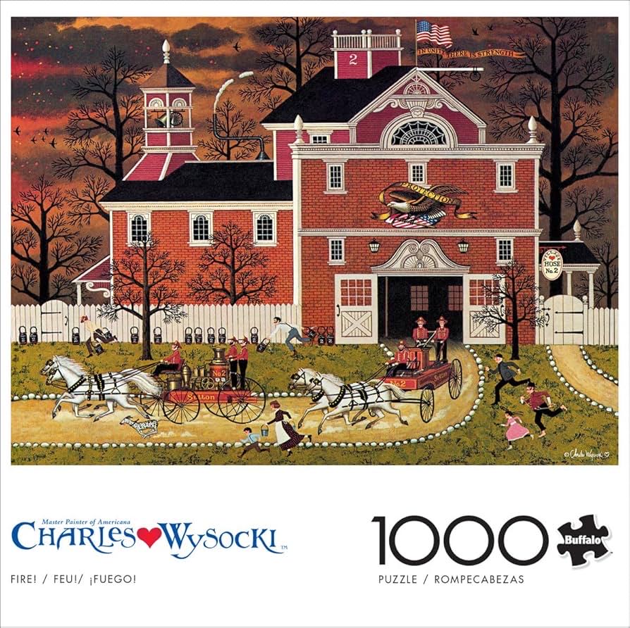 Fire! - Buffalo puzzle collectible - Main Image 2