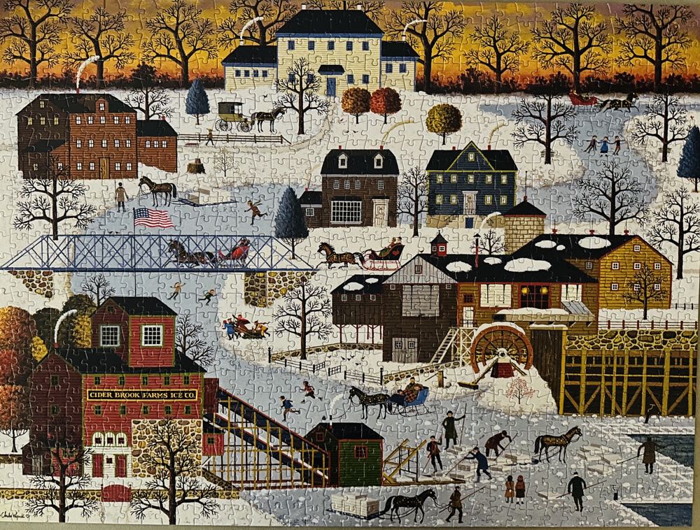 Cider Brook Farms - FOR SALE - Buffalo puzzle collectible - Main Image 2