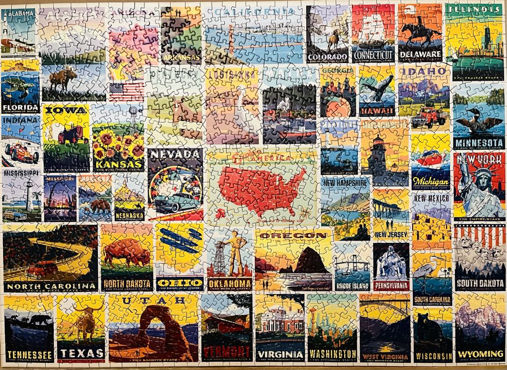 State Pride - From Nannie 🐝 - MasterPieces puzzle collectible [Barcode 705988724138] - Main Image 2