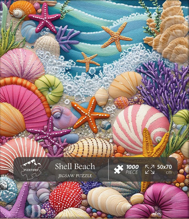 Shell Beach - Pickforu puzzle collectible - Main Image 2