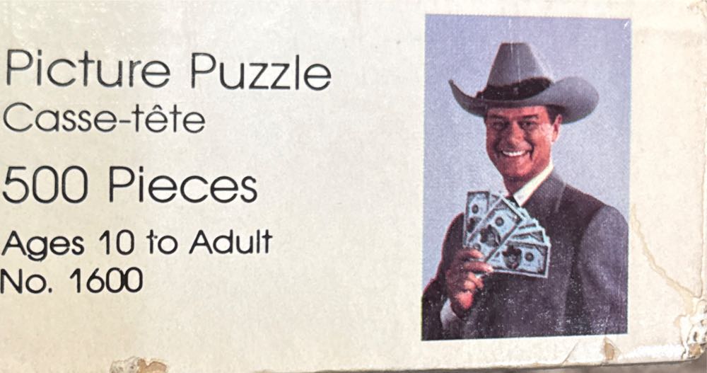 JE Ewing Dallas (Large) - Warren Paper Products puzzle collectible - Main Image 2