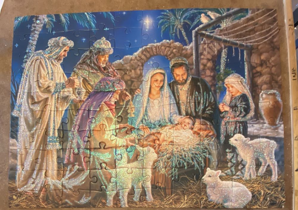 Christ Is Born - Master Pieces 🇨🇳 puzzle collectible [Barcode 705988122477] - Main Image 3