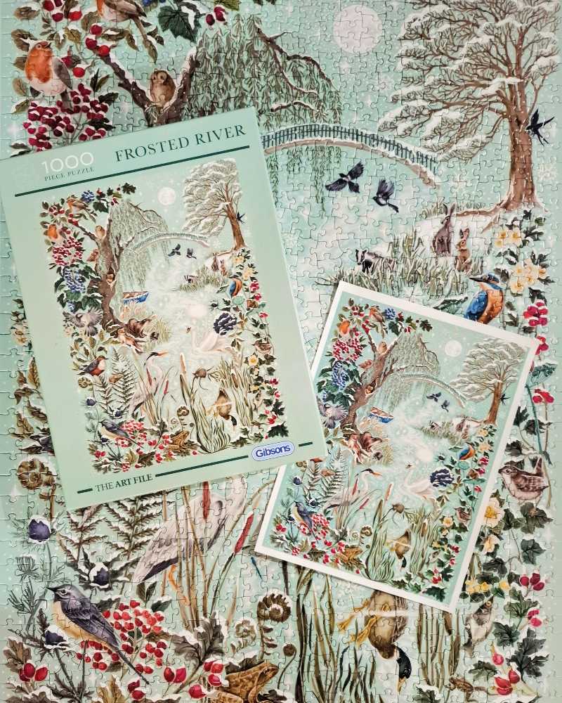 Frosted River - Gibsons 🇬🇧 puzzle collectible [Barcode 5012269172140] - Main Image 2