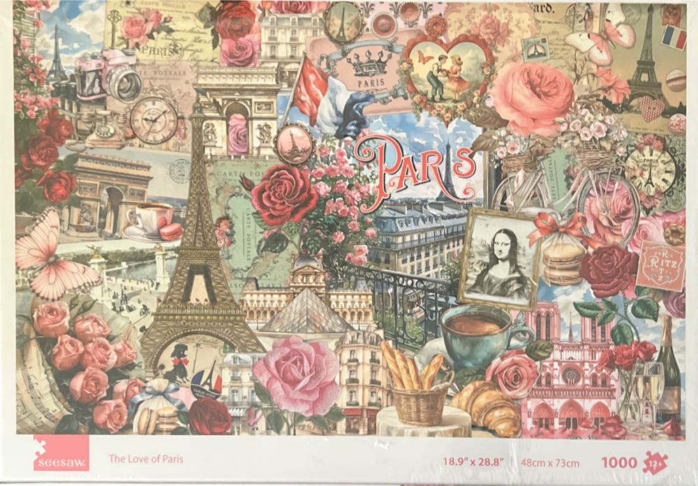 PARIS - Seesaw puzzle collectible [Barcode 840225806342] - Main Image 2
