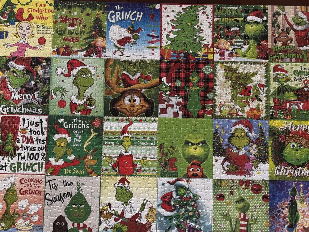 Unknown—Grinch Advent Calendar  puzzle collectible - Main Image 2