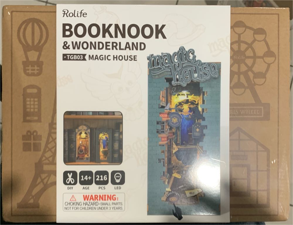 Rolite Magic House Book Nook & Wonderland - Rolite puzzle collectible [Barcode 6946785117738] - Main Image 2