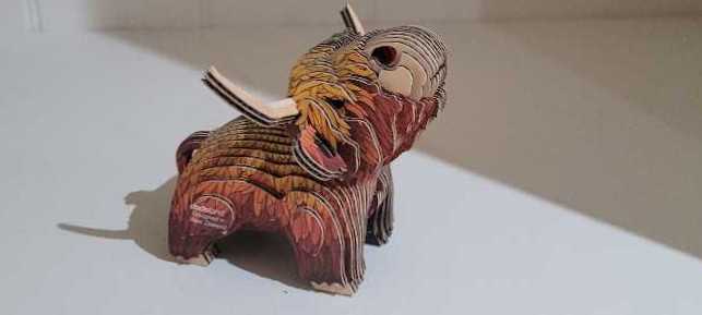 Eugy #106 3D Highland Cow - Eugy puzzle collectible - Main Image 2