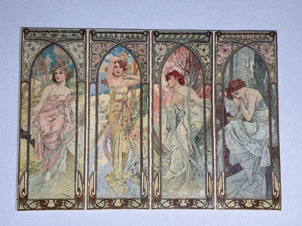 Les Heures Du Jour - Puzzle Michèle Wilson puzzle collectible [Barcode 3700183417882] - Main Image 2