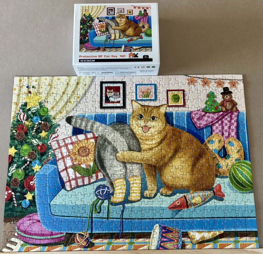 Protective BF Cat Say “no” - GONE - Unknown puzzle collectible - Main Image 3