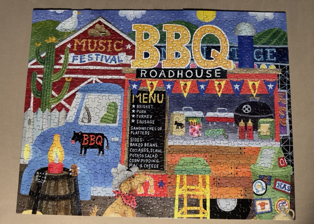 BBQ Truck - Ceaco puzzle collectible - Main Image 2