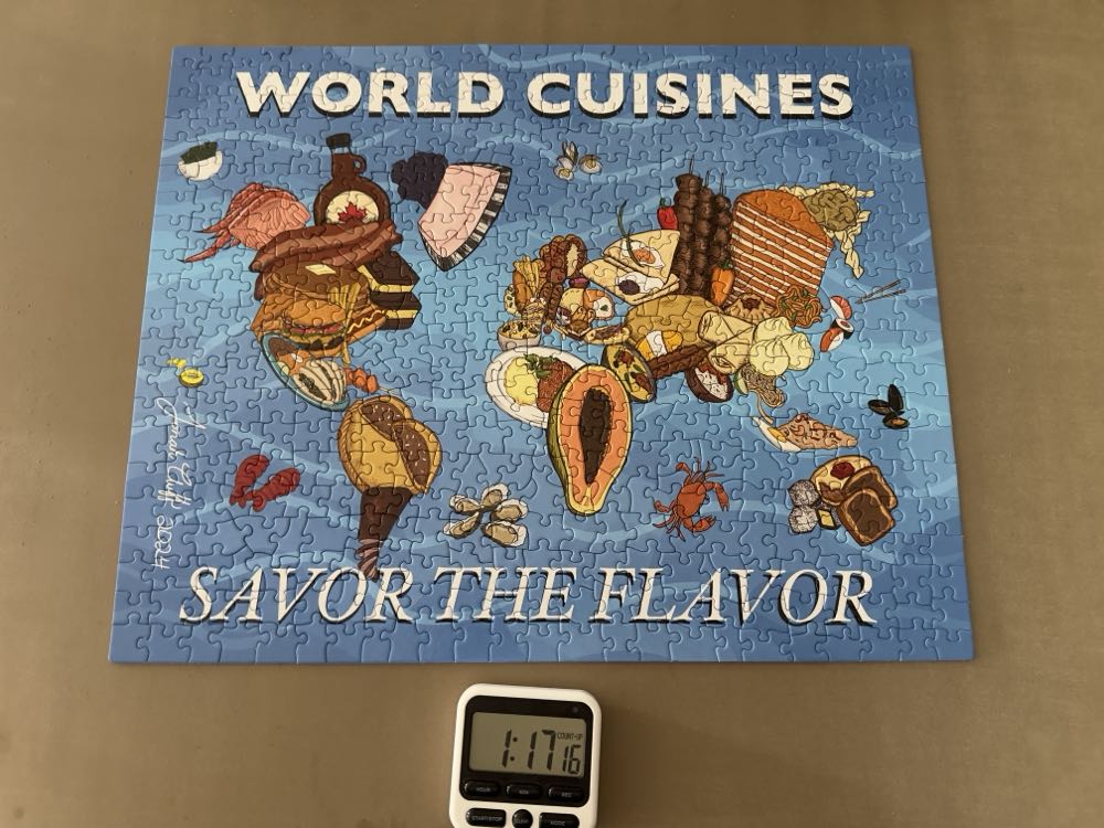 World Cusines - SpeedPuzzling.com puzzle collectible - Main Image 2