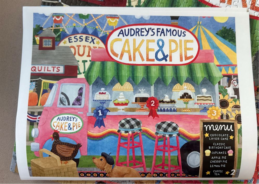 Garden Party Piece Jigsaw Puzzle