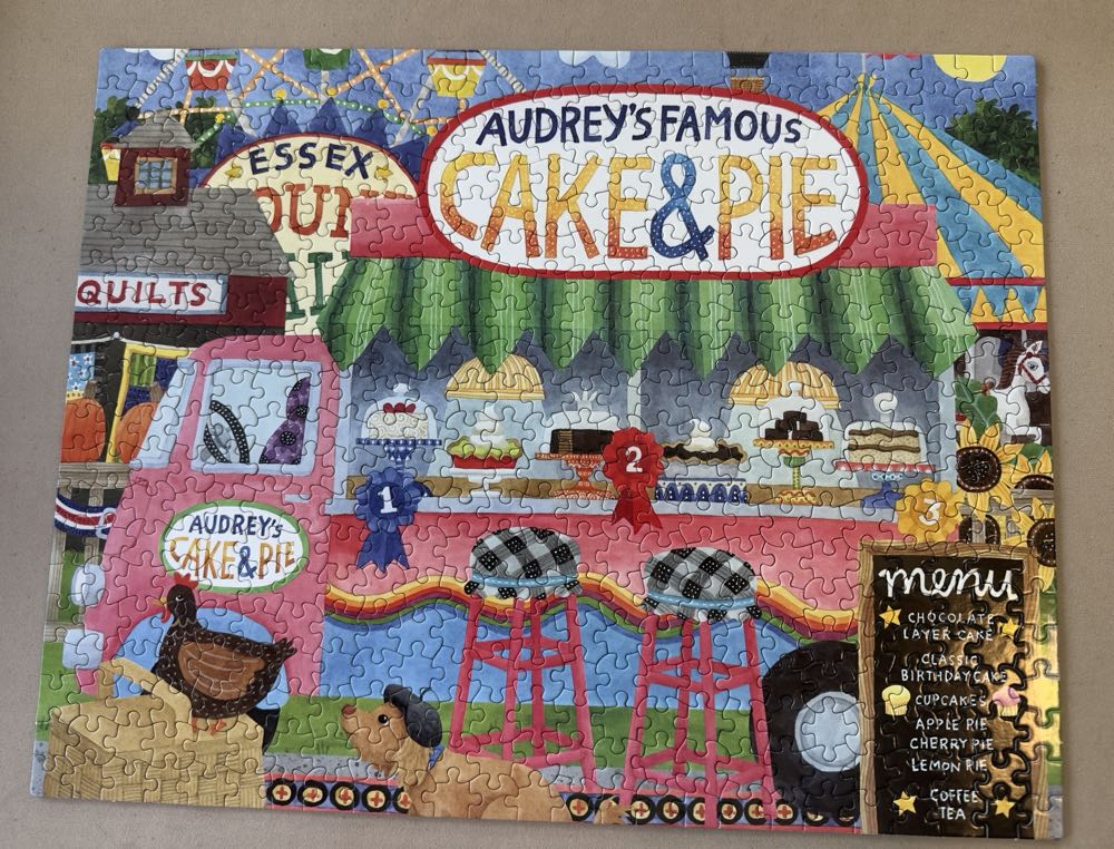 Cake And pie Truck  puzzle collectible - Main Image 2