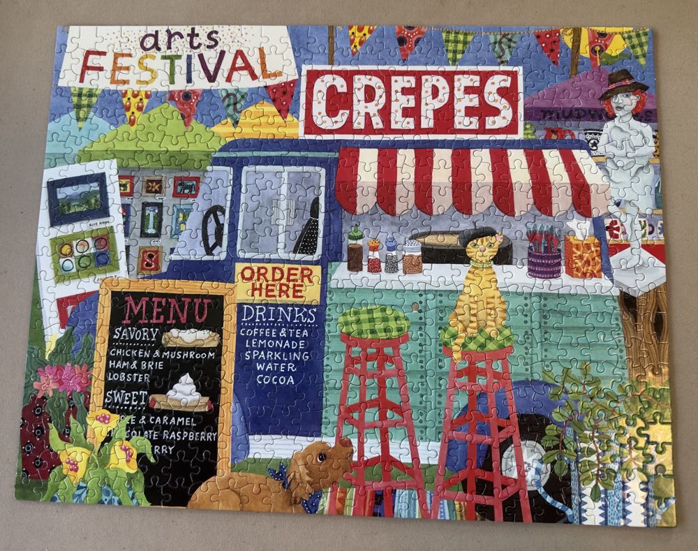 Crepe Truck - Ceaco puzzle collectible - Main Image 2