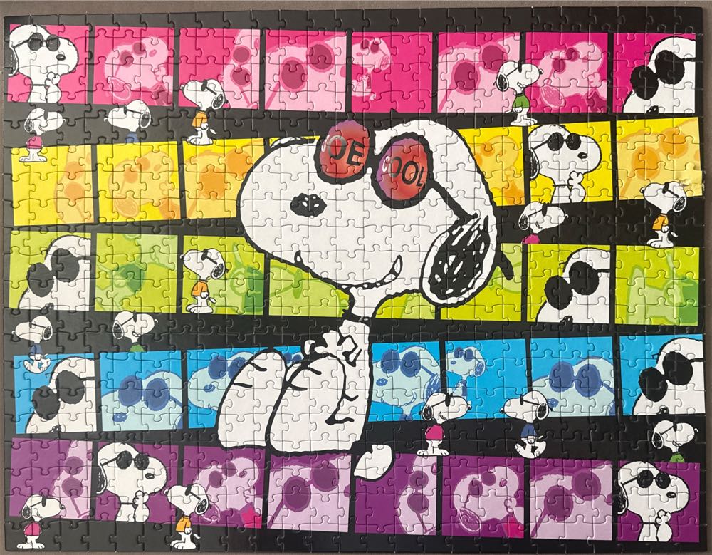 Peanuts Joe Cool - RoseArt puzzle collectible [Barcode 4895145425643] - Main Image 2
