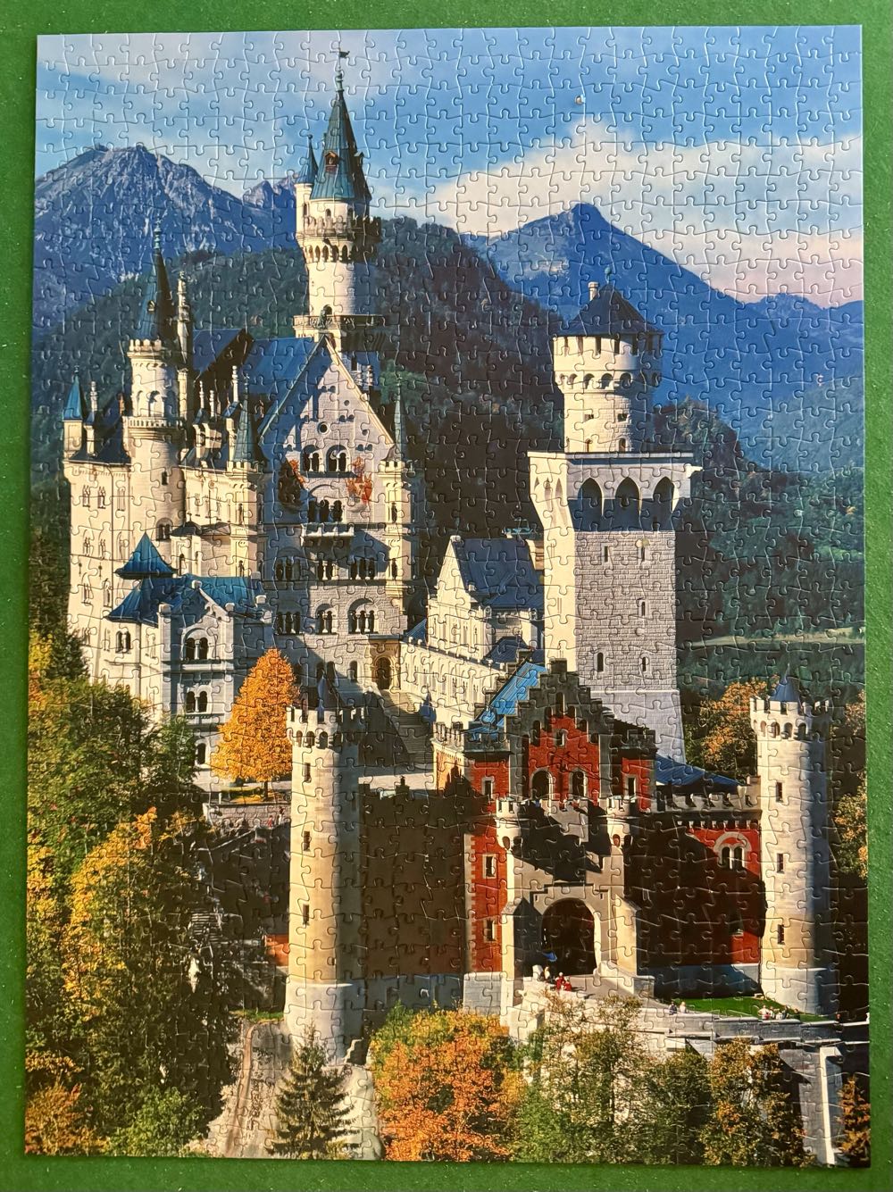 Neuschwanstein Castle, Germany - Buffalo Games puzzle collectible [Barcode 079346014170] - Main Image 2
