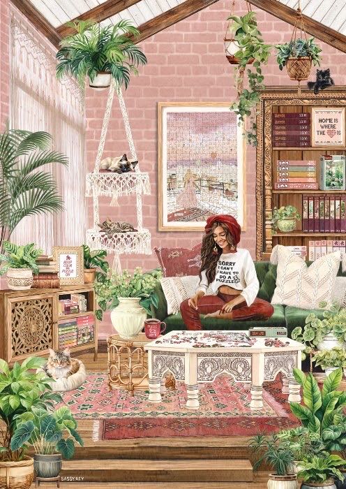 My Puzzle Room - Magnolia Puzzles puzzle collectible [Barcode 8684595060285] - Main Image 2