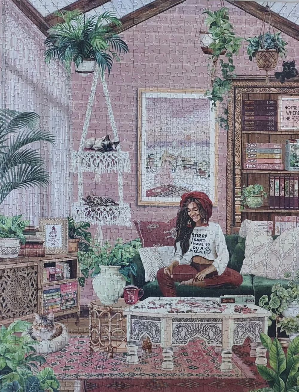 My Puzzle Room - Magnolia Puzzles puzzle collectible [Barcode 8684595060285] - Main Image 3