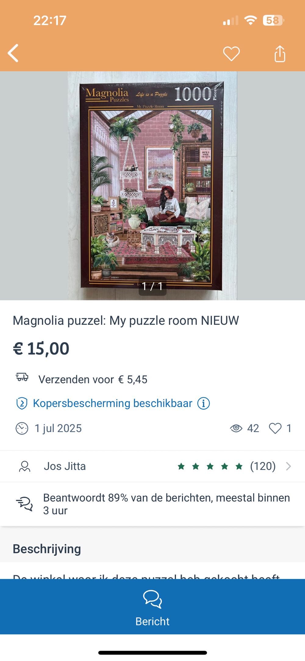 My Puzzle Room - Magnolia Puzzles puzzle collectible [Barcode 8684595060285] - Main Image 4