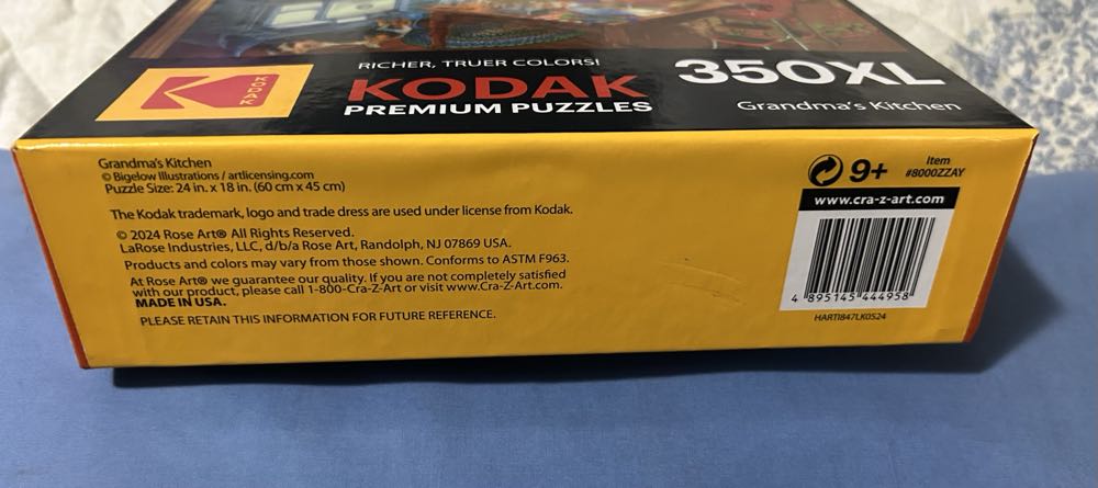 Grandma’s Kitchen - Kodak puzzle collectible [Barcode 4895145444958] - Main Image 3