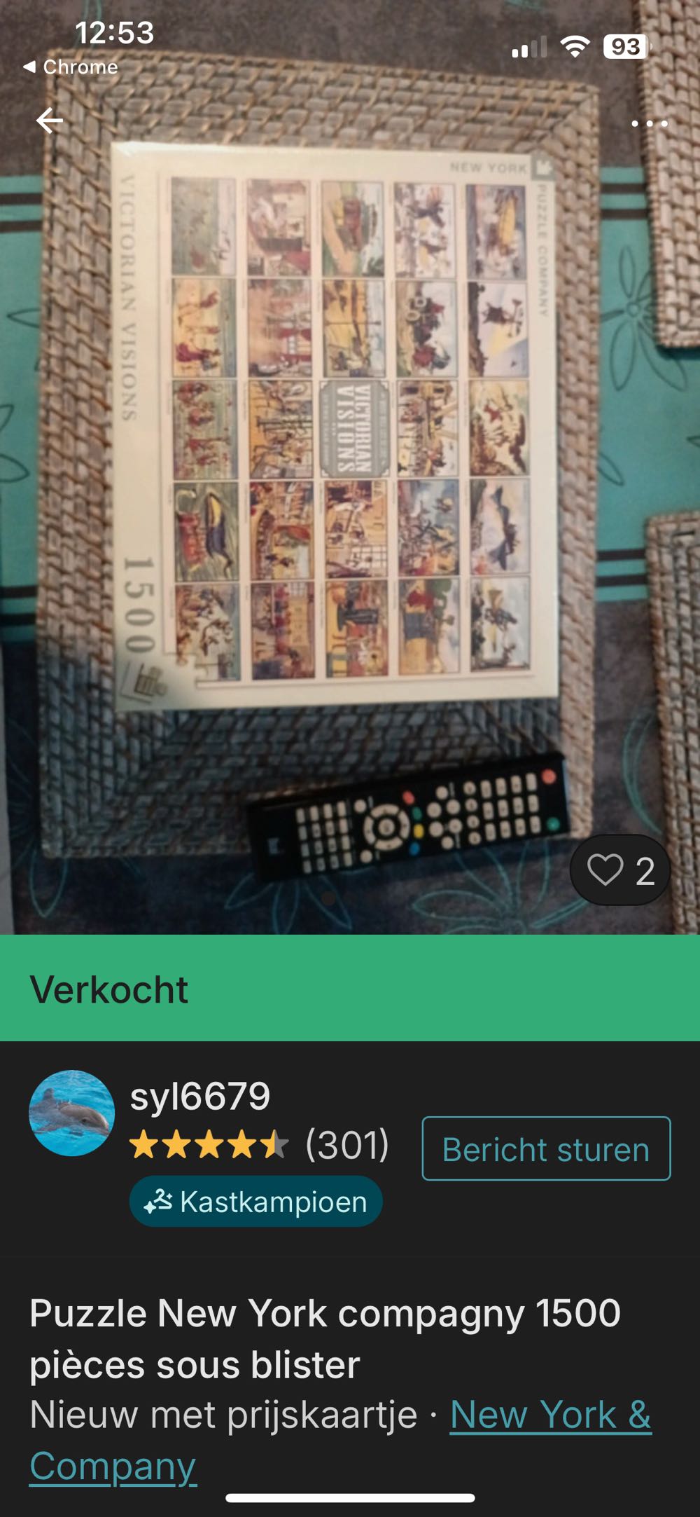 Victorian Visions - New York Puzzle Company puzzle collectible [Barcode 819844018610] - Main Image 3