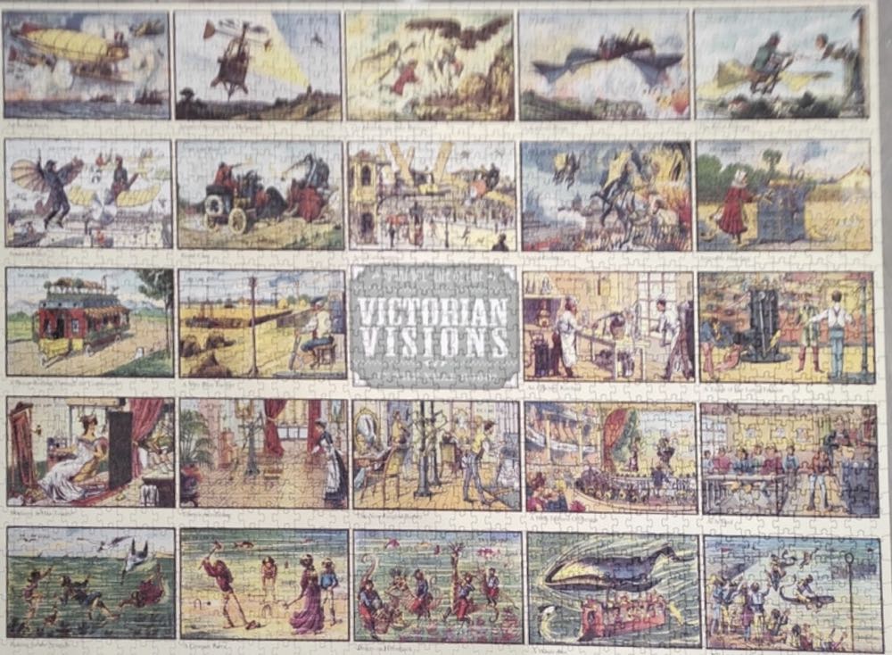 Victorian Visions - New York Puzzle Company puzzle collectible [Barcode 819844018610] - Main Image 4