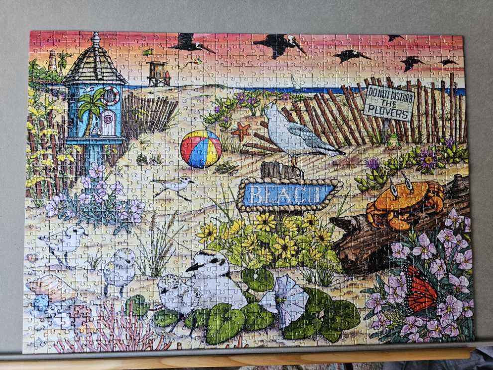 Plovers - Wonder Forge puzzle collectible [Barcode 4050368100511] - Main Image 2