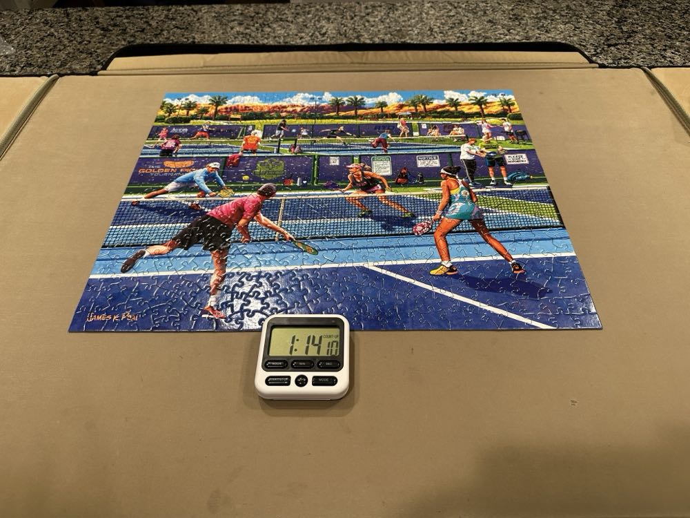 Pickleball - Boardwalk Puzzle Company puzzle collectible [Barcode 671095006255] - Main Image 2