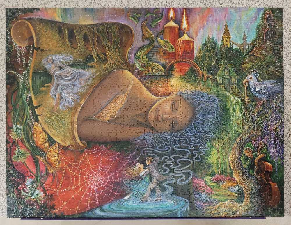 Colorful Dreaming - Buffalo puzzle collectible [Barcode 079346121458] - Main Image 2