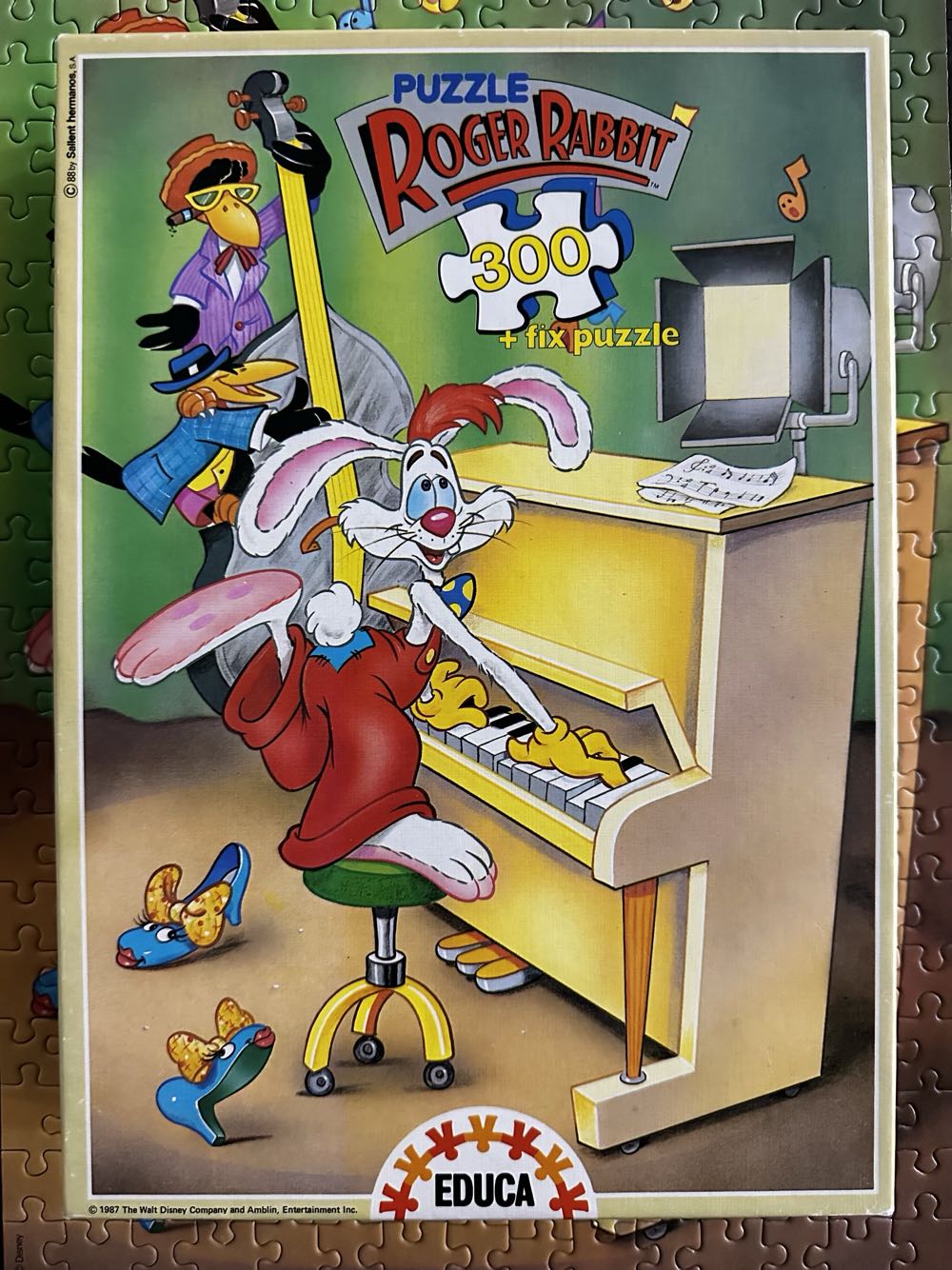 Who Framed Roger Rabbit? - Educa puzzle collectible [Barcode 8411349065124] - Main Image 3