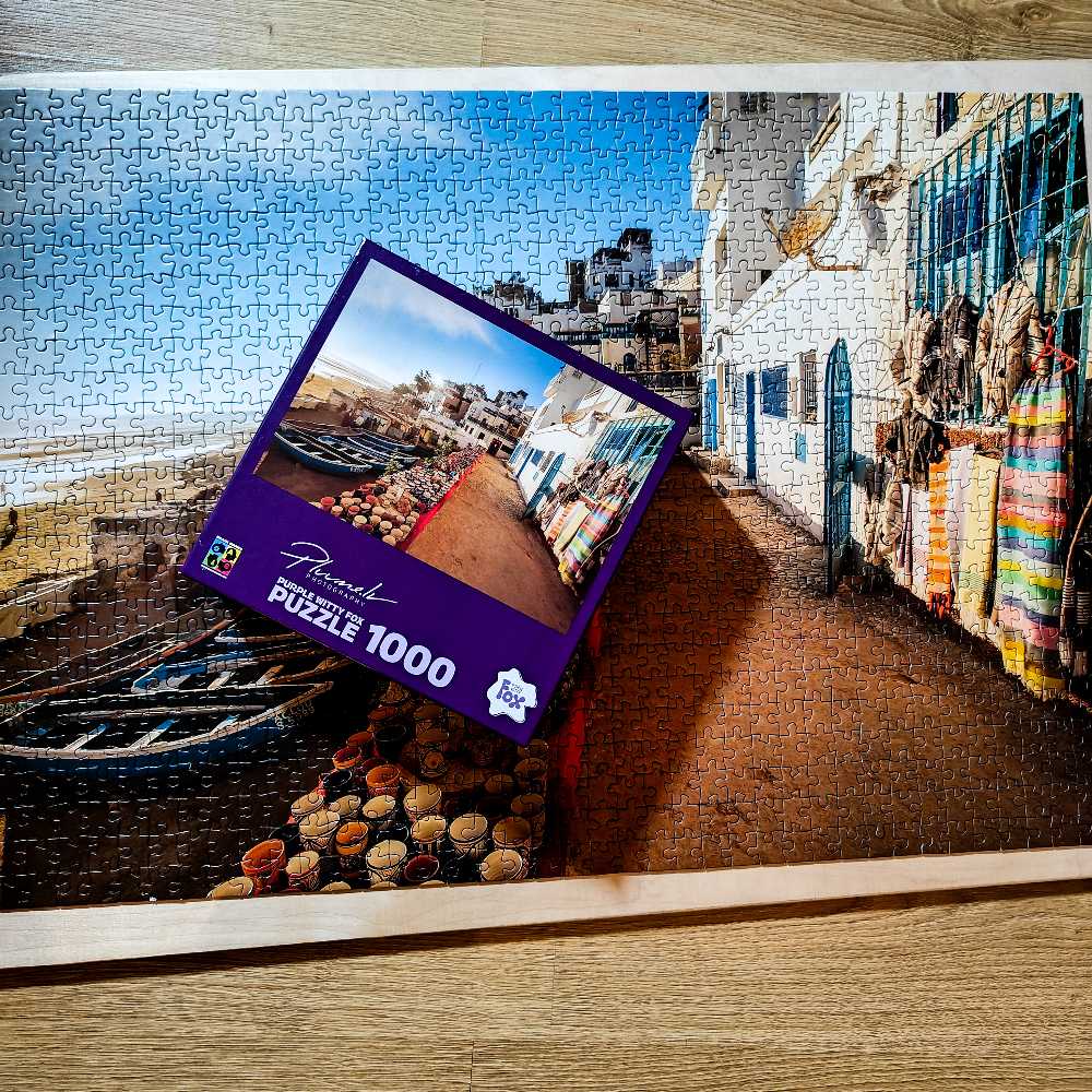 Taghazout, Morocco - Purple Witty Fox puzzle collectible [Barcode 4751010199173] - Main Image 2