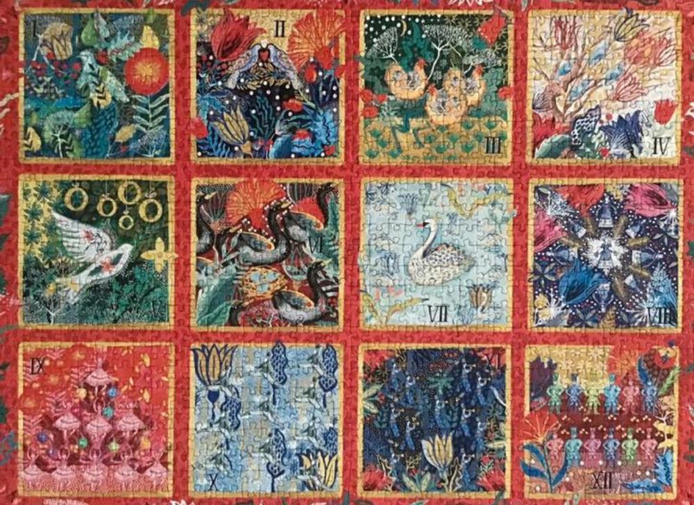 Twelve 12 Days Of Christmas - Gibsons puzzle collectible [Barcode 5012269076011] - Main Image 3