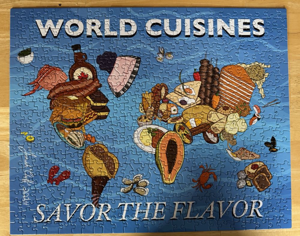World Cuisines - SpeedPuzzling.com puzzle collectible - Main Image 2