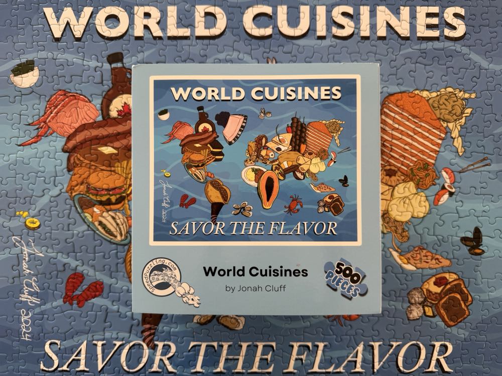 World Cuisines - SpeedPuzzling.com puzzle collectible - Main Image 3