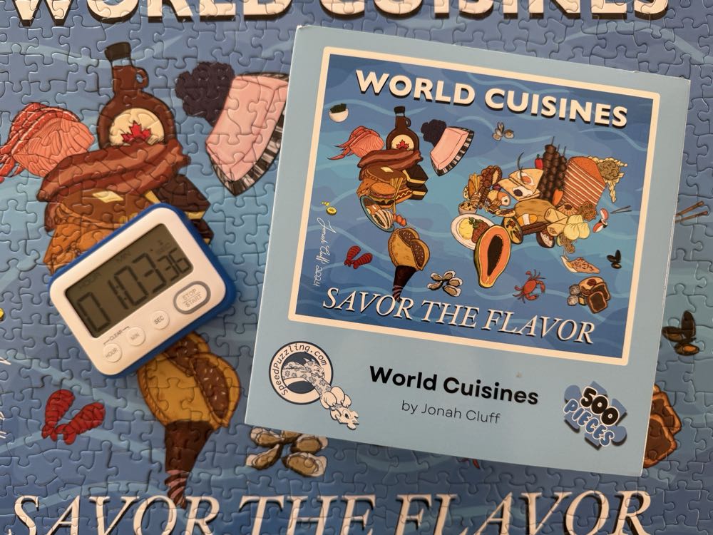 World Cuisines - SpeedPuzzling.com puzzle collectible - Main Image 4