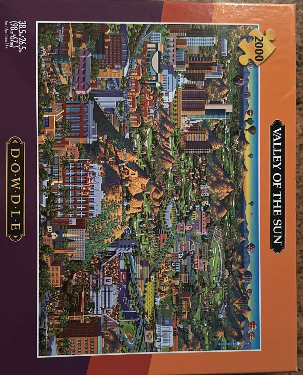 Valley Of The Sun - Dowdle 🇺🇸 puzzle collectible [Barcode 079346021611] - Main Image 2